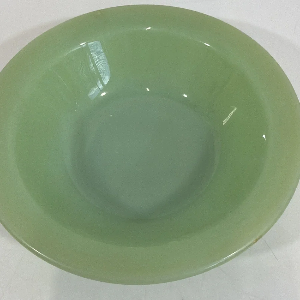 Vintage Jadeite Fireking Bowl Cereal Salad 6